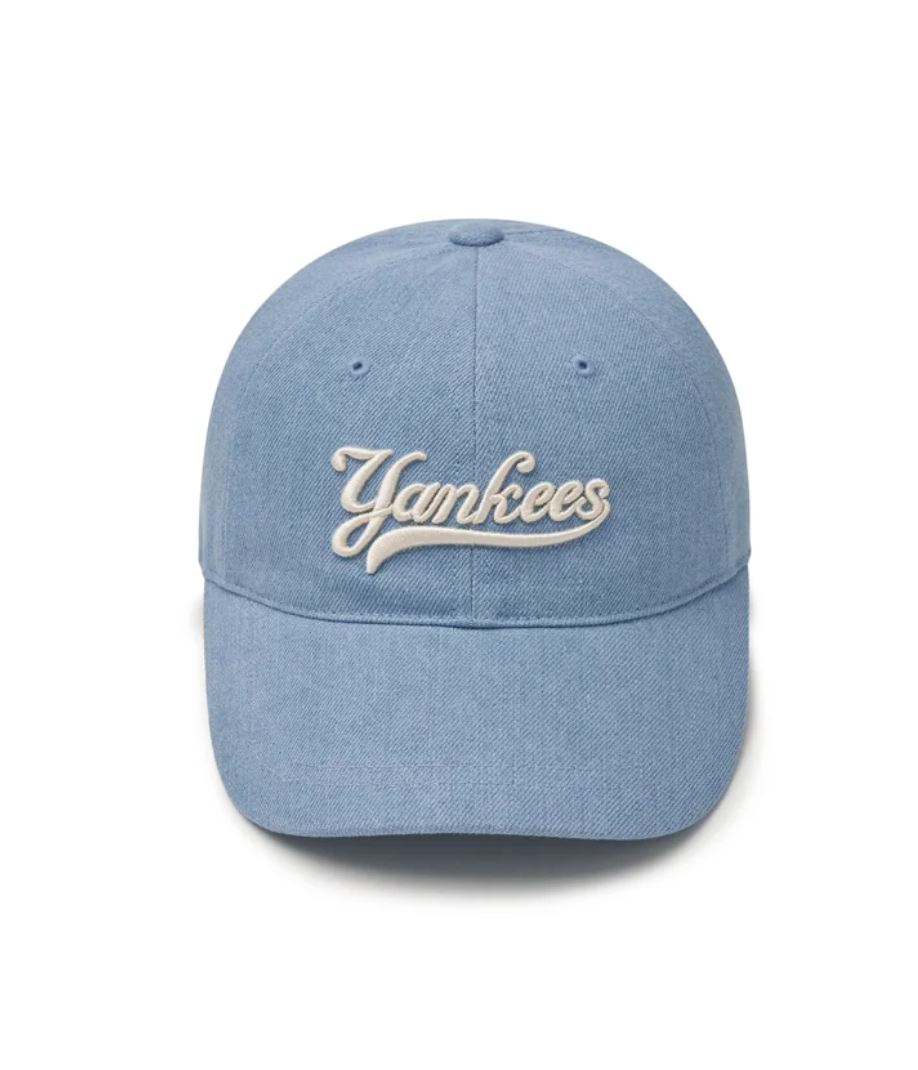 MLB Korea] Varsity Cultive Lettering Denim Unstructured Ball