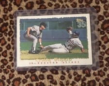 Craig Biggio 1995 Topps #108CyberStats (Spectralight)  Astros