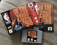 NBA In The Zone '98 - N64 Nintendo 64 CIB Complete in Box