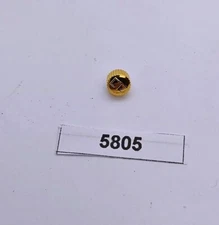 NEW AF GOLD CROWN FOR CITIZEN BULLHEAD CHRONOGRAPH 8110 WATCH BVT05805