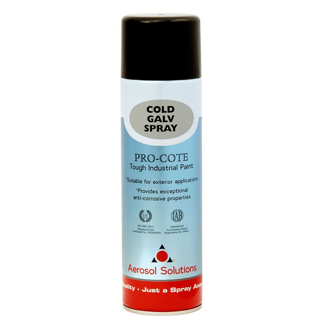 Aerosol Solutions Pro-Cote Cold Galv Spray Paint 500Ml - Image 6