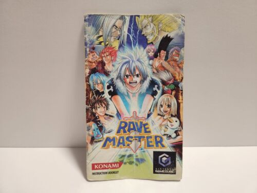 Rave Master (Nintendo Gamecube) Original Manual Only
