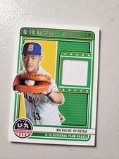 2023 Panini USA Baseball Stars & Stripes Nickolas Oliveira #U18-NKDO NM