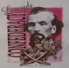 LEGENDS OF THE CONFEDERACY GENERAL NATHAN B FORREST CONFEDERATE REBEL SHIRT #704