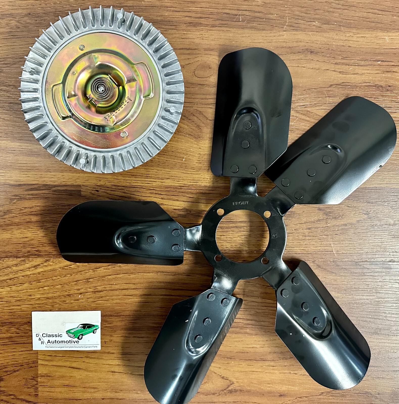 5-Blade Engine Cooling Fan w/Clutch 67 68 Camaro 302 Z28 L78 396/375hp NovaChev