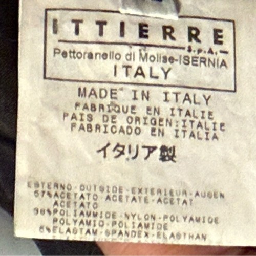 Designed by FERRE Jeans Black Bodycon Designers Dress S • Made in Italy - Picture 16 of 16
