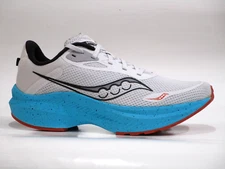 Saucony Men's S20826-25 Axon 3 Running Sneaker Shoes, Fog/Agave, 7.5 M US