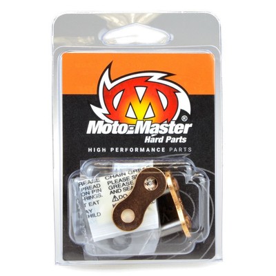 Maillon De Jonction Pour Chaîne Moto Pas 520 X-ring - Marque Moto Master, Rivet - Compatible Chaînes Offroad