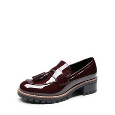 Womens Loafers Slip On Platform Chunky Penny Loafers Dressy Work Shoes