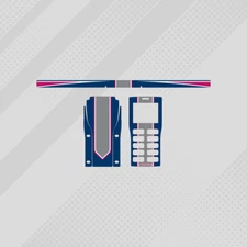 KOSMIC 2012 STYLE GEL COAT FULL WRAP STICKER KIT FOR UNIPRO STOPWATCH KARTING