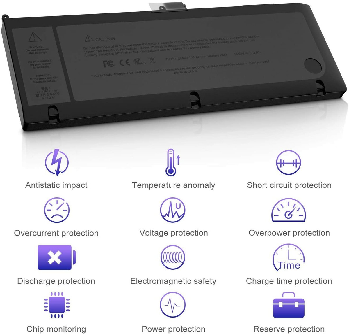 A1382 Battery for MacBook Pro 15