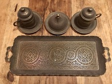 MESSING: Traditionelles Design Messing Guss Kaffee-Set