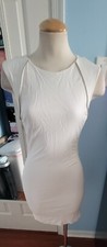 Bebe Open Back Zipper Accent Dress vintage