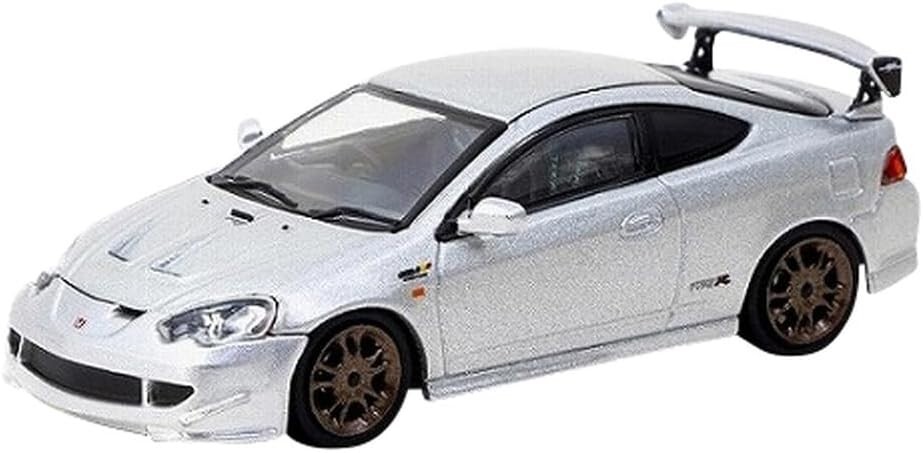 TARMAC Honda Integra Type-R DC5 無限 1/64 1/64 Tarmac Works Honda Integra TYPE R DC5 MUGEN Silver