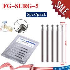 Dental Surgical 25mm Round Tungsten Carbide Burs FG-05 For High Speed Handpiece