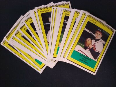 1991 Pro Cards MODESTO-A's Minor League Complete UNOPEN Team Set