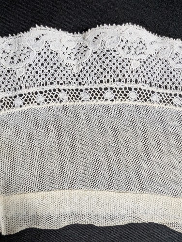 Victorian / Edwardian Antique Fashion Lace Collar - Picture 8 of 14