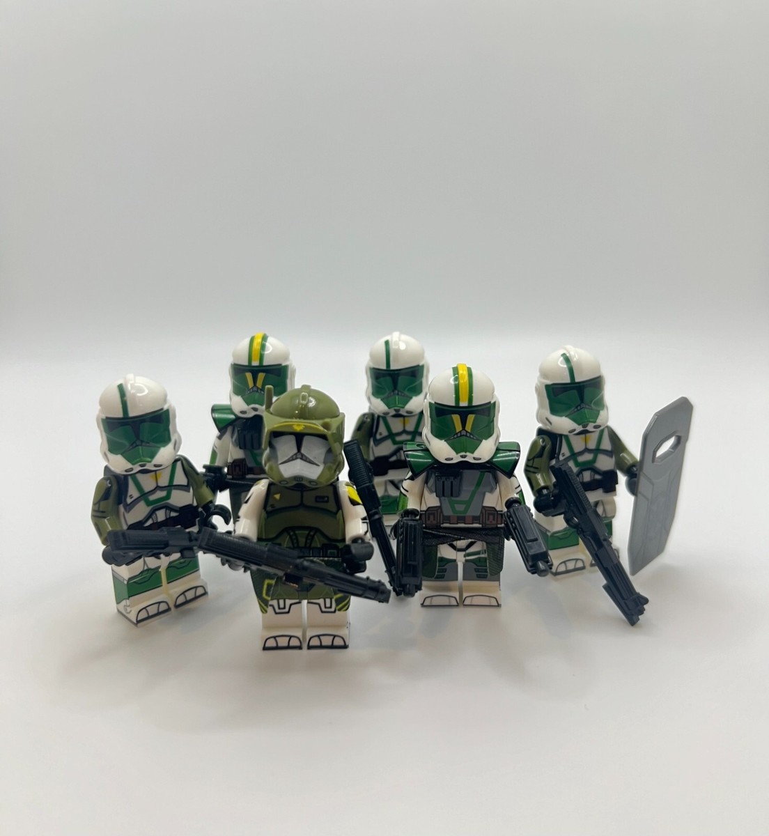 Star Wars Doom Unit Squad – Custom Green Clone Troopers
