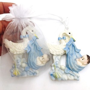 stork baby shower favors