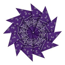 12 Pack Cotton Bandanas 22x22 inch Double Sided Print Unisex Kerchief