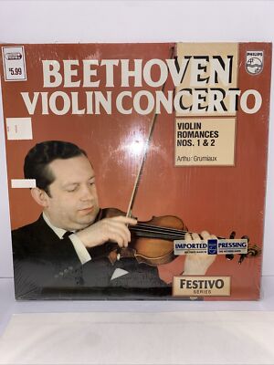 Beethoven Violin Concerto - Arthur Grumiaux - Philips 6570 051 LP