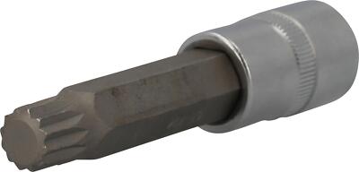 Brilliant Tools 1/2'' Vielzahn-Bit-Stecknuss, 100 mm lang, M14
