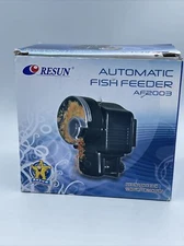 Resun Automatic Fish Feeder. 12 hours or 24 Hours. Battery Operator 2 AA 1.5 V
