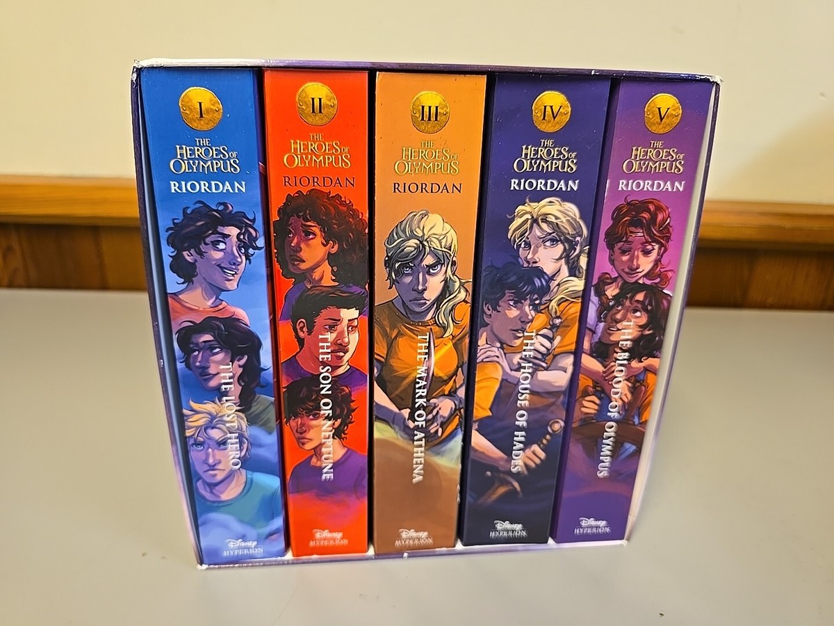 The Heroes of Olympus Paperback Box Set (10th Anniversary Edition