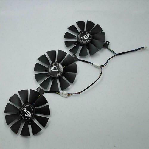 Fit ASUS Strix GTX 1060 OC 1070 1080 GTX 1080Ti RX 87MM Graphics Card Cooler Fan - Picture 5 of 15