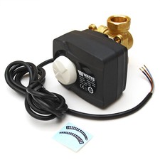 3-Wege-Mischer mit Stellmotor DN25, 1 Zoll