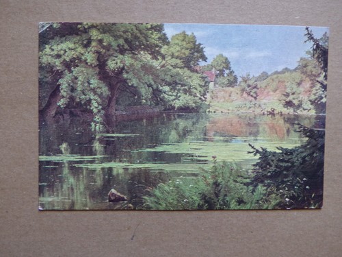 I57B) CPA Etang d'ISLAND Yonne