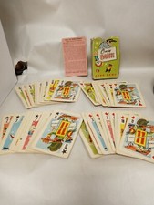 VINTAGE 1950S CRAZY EIGHTS CARD GAME WHITMAN 3015 COMPLETE All Suits 1-11