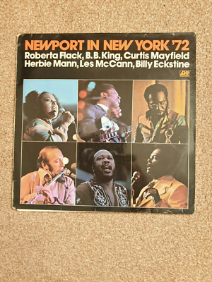 Newport in New York '72 Atlantic ATL 40 439 ROBERTA FLACK B.B. KING CURTIS MAYFI