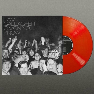 LIAM GALLAGHER ''C'mon you know'' LP Europe 2022 - Exclusive RED Vinyl (Oasis)