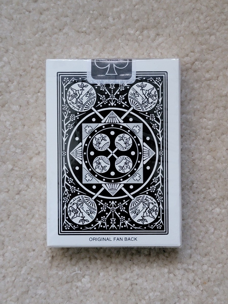 Tally Ho Black Fan Back Playing Cards - SEALED Deck, OHIO | eBay