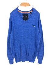 Superdry Men's Cotton Cashmere V-Neck Sweater Size M