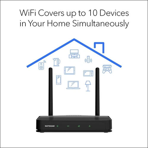 NETGEAR Dual Band WiFi Router (R6020) AC750 Wireless 750 sqft 750Mbps 10 Devices - Picture 4 of 5