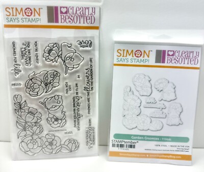 Clearly Besotted & Simon Says Stamp Stamptember Garden Gnomes Stamp ...