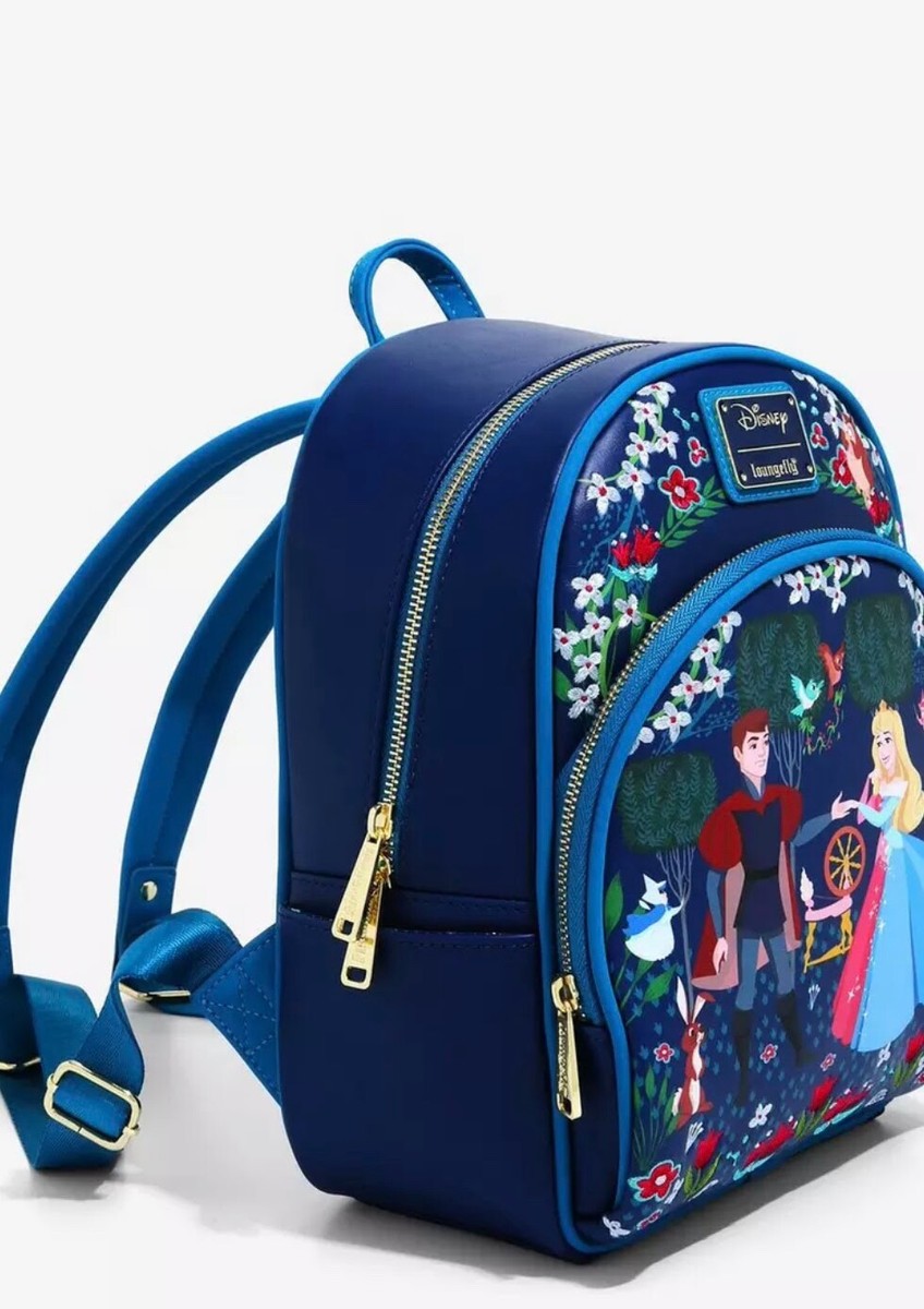 Sleeping Beauty Floral Mini Backpack with matching Wallet  display picture 3