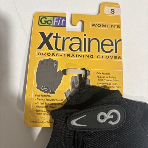 GoFit Womens Cross Trainer Training Gloves, Strength Exercise Gym - Size SM - Picture 2 of 6
