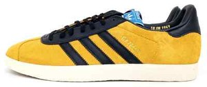 adidas gazelle silver green womens Adidas Gazelle Indoor Core Black Almost Yellow Floral – Offsneakz