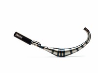Auspuff Yasuni R2 Schwarz FüR Offroad, Sm, Minarelli AM6, Derbi D50B0, Ebe