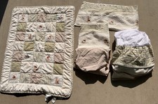 Classic Winnie The Pooh Nursery Set Blanket Crib Skirt Sheet Valance Vintage