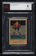 1951-52 Parkhurst Elmer Lach #1 BVG 4 HOF uk2