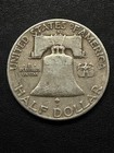 1949-S  San Francisco  Mint Silver Franklin Half Dollar  lot # 2278 — photo 2