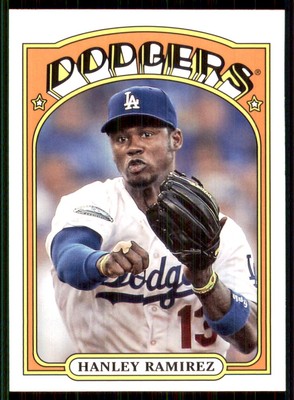 2016 Topps Archives #17 Hanley Ramirez Los Angeles Dodgers