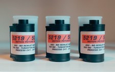 3 Pack - Kodak Vision3 5219 AHU - NO REMJET LAYER - C-41 - 35mm Film - 36 Exp