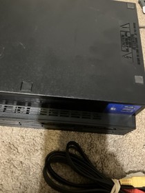 Authentic & Tested Black PlayStation 2 Fat Console With Controller, Works, Read