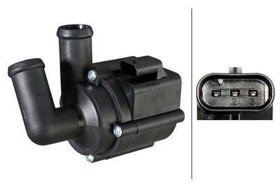 8TW 358 304-751 HELLA auxiliary water pump (cooling water circuit) for Audi, Seat