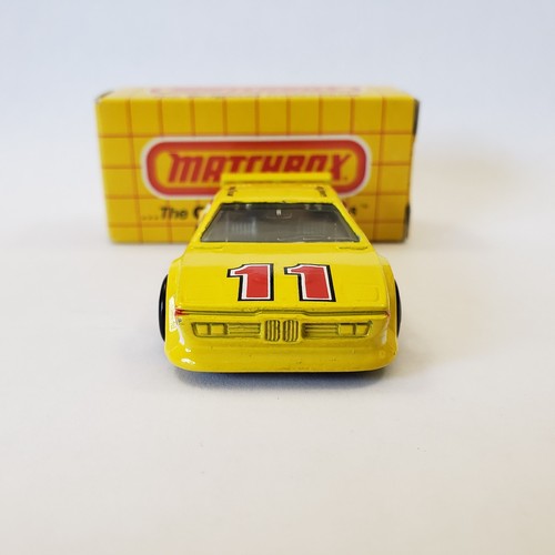 Matchbox BMW M1 Goodyear #11 Yellow Diecast 1:57 Macau Base 1981 MB52 - Picture 4 of 13